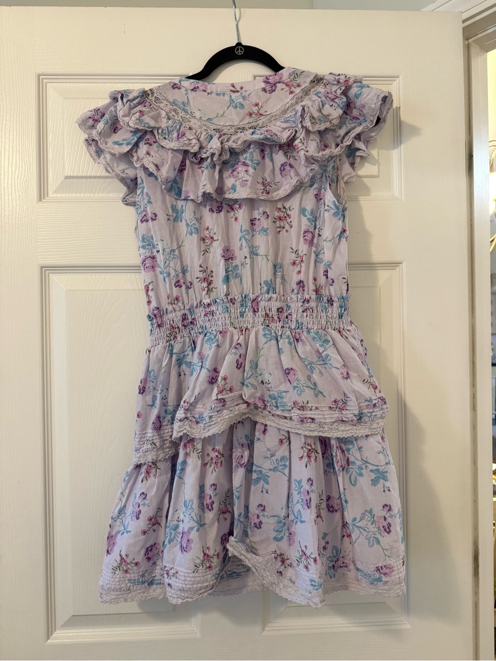 LoveShackFancy X Target Lavender Floral Dress - Picture 2 of 2